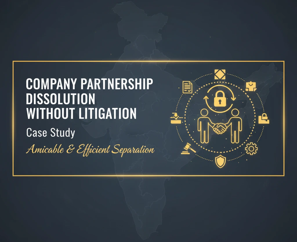 Company Partnership Dissolution Without Litigation