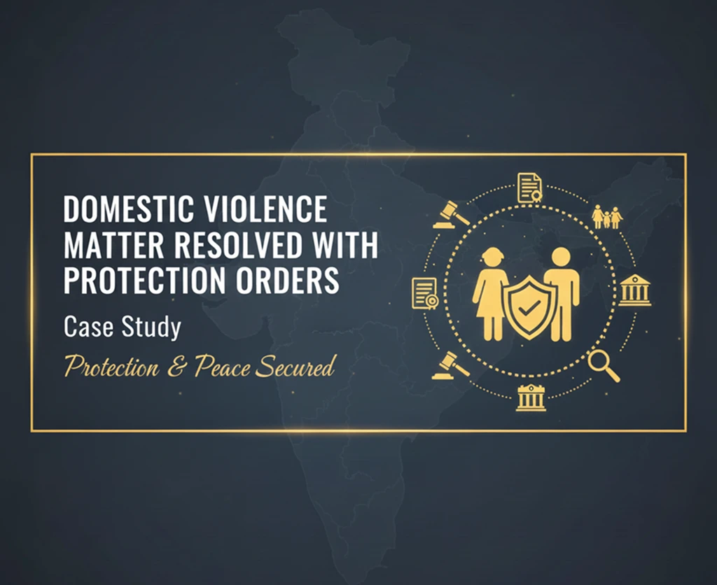 Domestic Violence Matter Resolved With Protection Orders