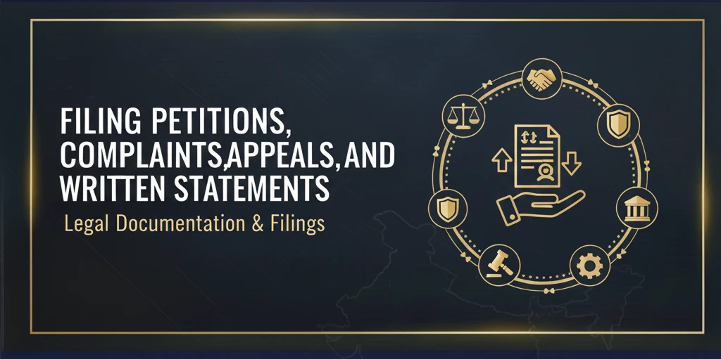 Filing Petitions, Complaints, Appeals, and Written Statements